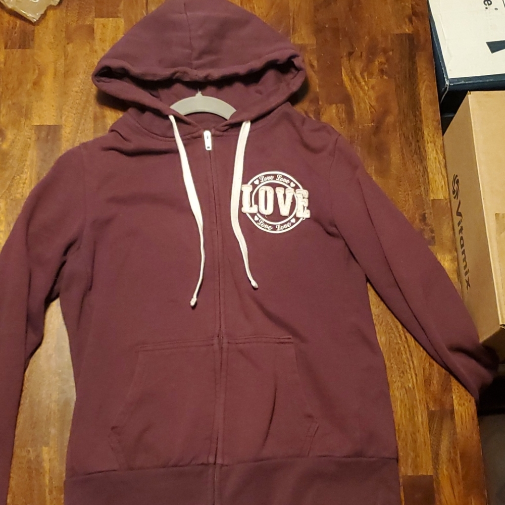 Zip-up hoodie